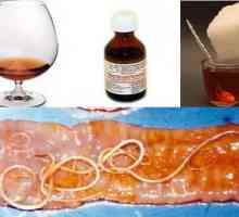 Коняк и рициново масло (рициново масло) от червеи
