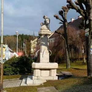 Kynžvart Лазне, Чехия - курорт град детска щастие