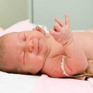 В първите минути на новородените живота
