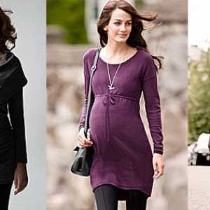 Мода за бременни жени. Фото. Удобни дрехи и обувки за бременни