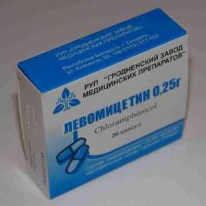 Таблетки хлорамфеникол за диария (диария)