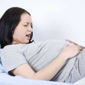 Блънт и остри болки, спазми по време на бременност